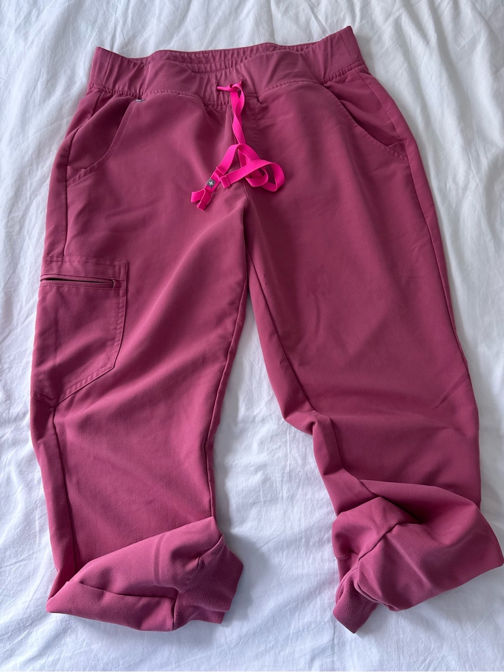 Figs Joggers - Chalk Pink